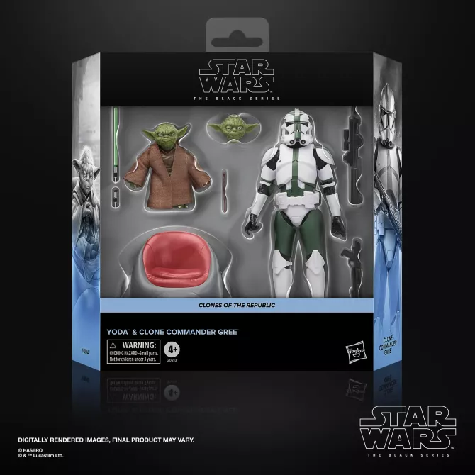 Yoda & Clone Commander Gree