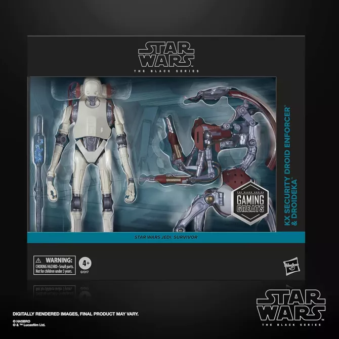 KX Security Droid Enforcer & Droideka (Jedi: Survivor)