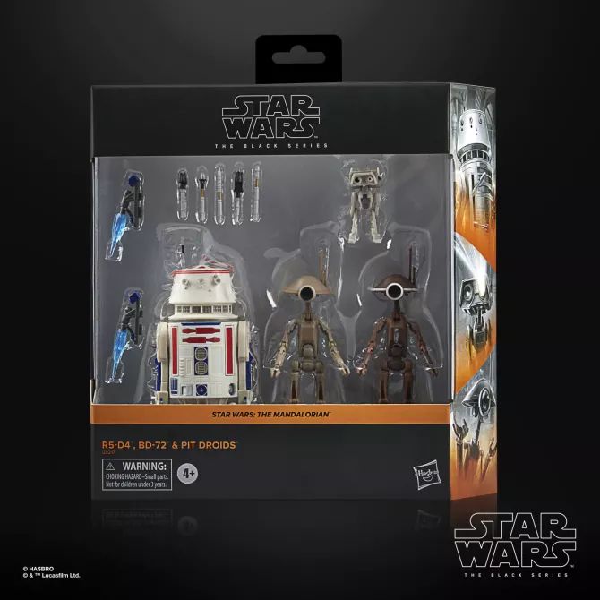 R5-D4, BD-72 & Pit Droids