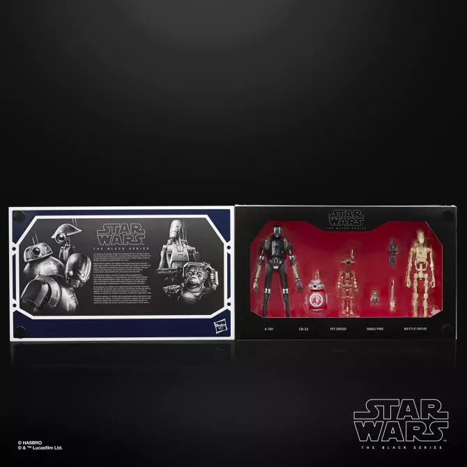 Droid Depot (K-7R1, CB-23, Pit Droid, Babu Frik, Battle Droid)