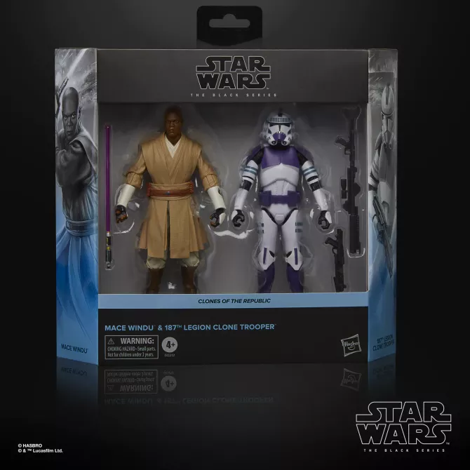 Mace Windu & 187<sup>th</sup> Legion Clone Trooper